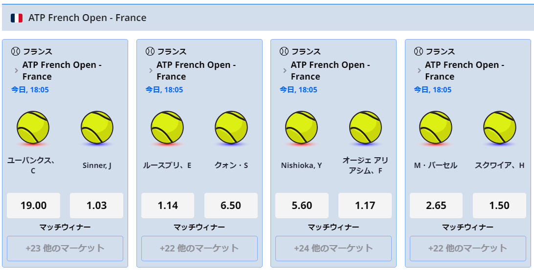 テニスの基本情報