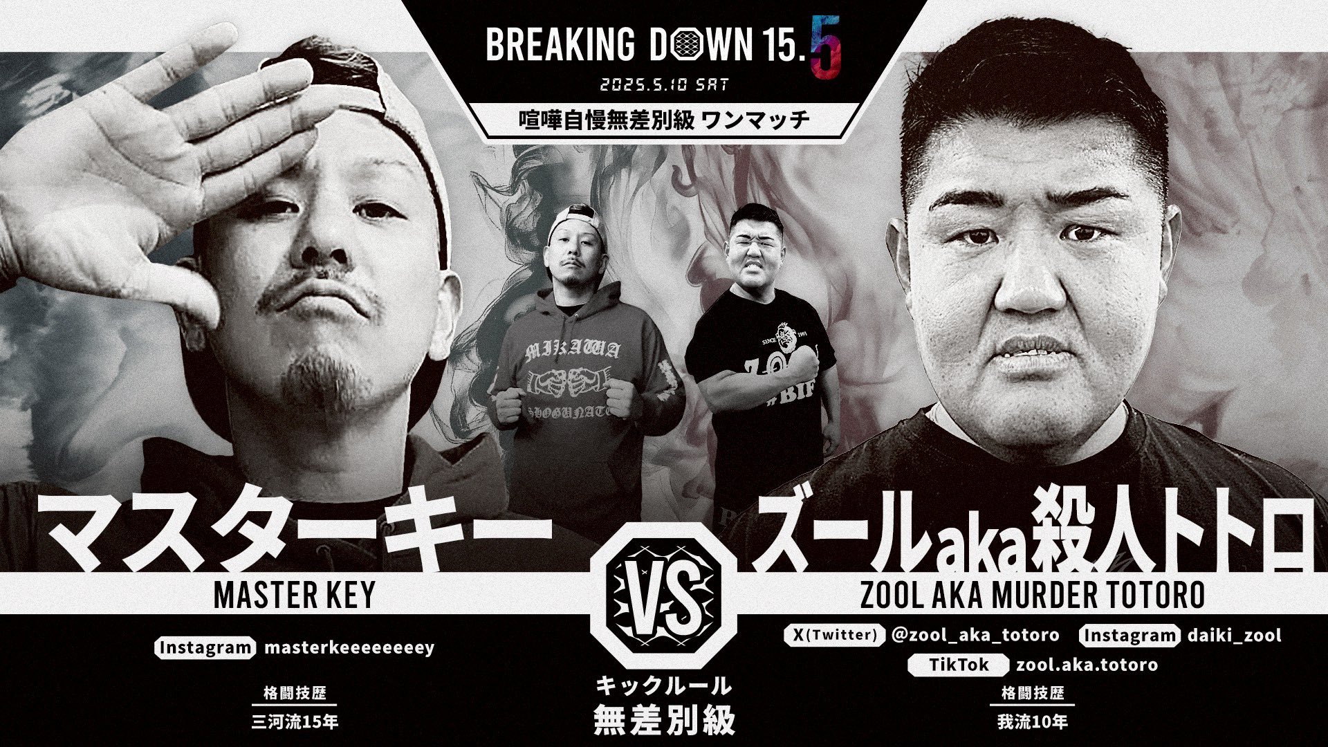 マスターキーvsズールaka殺人トトロ